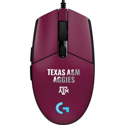 Texas A&M University Aggies G203 Prodigy RGB Wired Gaming Mouse Skin
